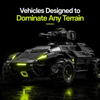 Vehicle Design to dominate any terrain